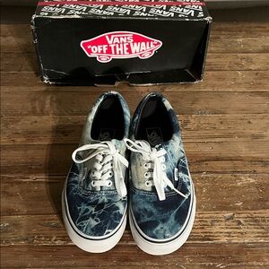 Brand New Vans Era Acid Denim Blue Size Men's 8/Women’s 9.5